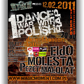 1 Dance War with Polish Rap w Łodzi