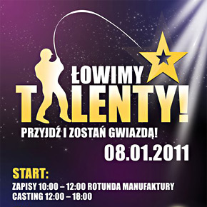 W najbliższą sobotę Łowimy Talenty w Łodzi