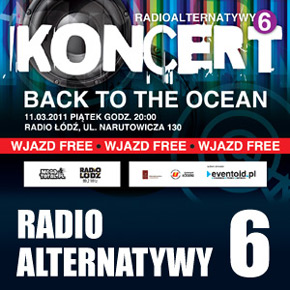 Back to the Ocean zagra w Radio Łódź