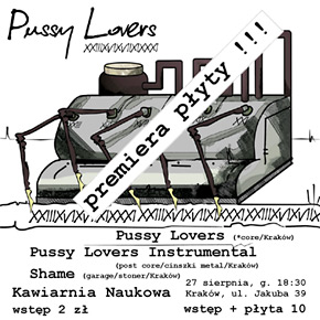 Pussy Lovers - koncert premierowy