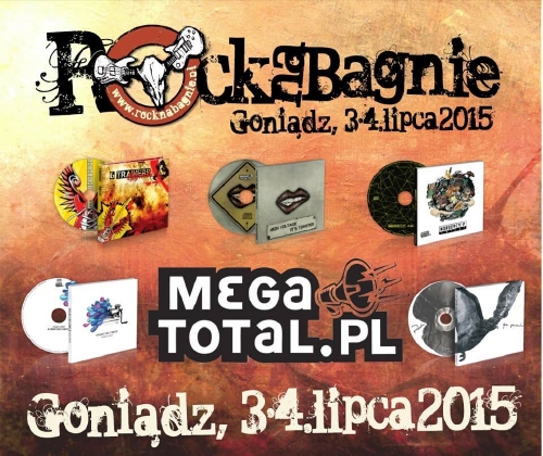 Stoisko MegaTotal.pl w ramach festiwalu Rock na Bagnie 2015! 